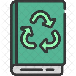 Recycled Book  Icon
