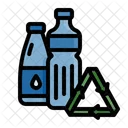 Recycled Bottle Recycled Progress Icon