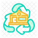 Recycled Materials Green Icon