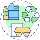 Recycled materials  Icon