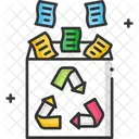A Recycled Paper Recycled Paper Recycling Paper Icon