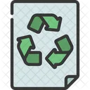 Recycled Paper  Icon