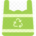 Recycled Plastic Bag  Icon