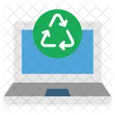 Laptop Electronics Recycle Icon