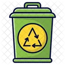 Recycled Trash Recycle Trash Bin Icon