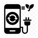 Application De Recyclage Economiser De Lelectricite Ecologie Icône