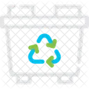 Recycling Bin Waste Icon