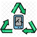 Recycling Power Earth Icon