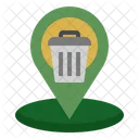 Recycling Map Point Zero Waste Icon