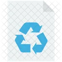 Recycling File Ecology Icon