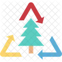 Recycling Recycle Tree Fir Tree Icon