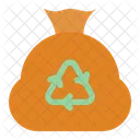 Recycling Bag Garbage Icon