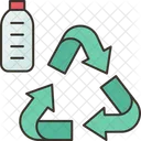Recycling Waste Plastic Icon