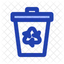 Abfall Recycling Einfach Symbol