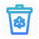 Abfall Recycling Einfach Symbol