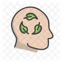 Recycling Awareness Recycle Head Icon