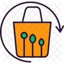 Recycling Bag  Icon