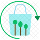 Recycling Bag  Icon