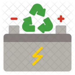 Recycling Battery  Icon
