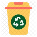Recycling Waste Bin Icon
