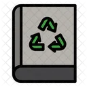 Buch Bildung Recycling Symbol