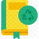 Buch recyceln  Symbol