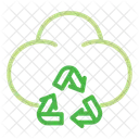 Recycling Cloud  Icon