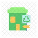 Recycling collection center  Icon