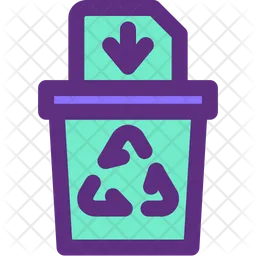 Recycling-Datei  Symbol