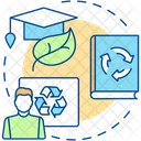 Recycling education  Icon