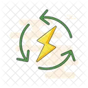 Energie recyceln  Symbol