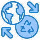 Erde recyceln  Symbol