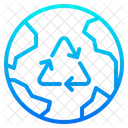 Erde recyceln  Symbol