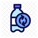 Recycling Flasche Kunststoff Symbol