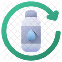 Wasserflasche Okologie Recycling Flasche Symbol