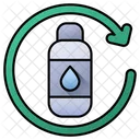 Wasserflasche Okologie Recycling Flasche Symbol