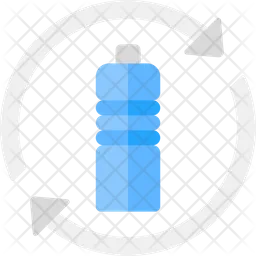 Recycling-Flasche  Symbol