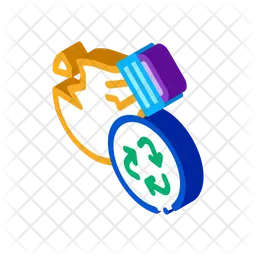 Glühbirne recyceln  Symbol