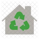 Haus Recycling Grun Symbol