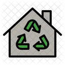 Haus Recycling Grun Symbol