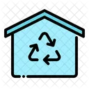 Recyclinghaus  Symbol