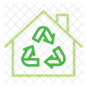 Recycling House  Icon