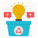 Recycling Idea Innovation Bright Idea Icon