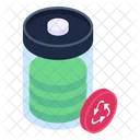 Reuse Jar Recycling Jar Jar Reprocess Jar Icon