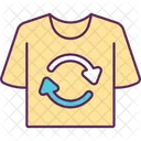 Kleidung recyceln  Symbol