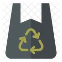 Recycling Von Kunststoff Plastiktute Recycling Symbol