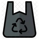 Recycling Von Kunststoff Plastiktute Recycling Symbol