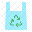 Recycling von Kunststoff  Symbol