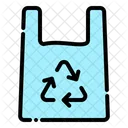 Recycling von Kunststoff  Symbol