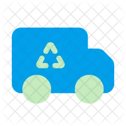 Recycling-LKW  Symbol